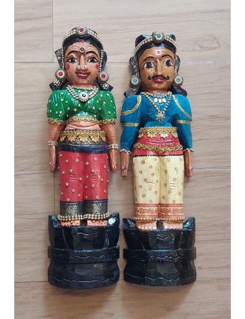 Hand Painted Marapaachi Dolls