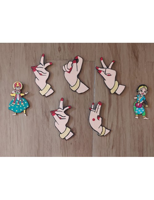 dance mudra magnets