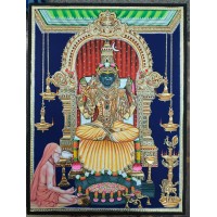 Kanchi Kamakshi with periyavar