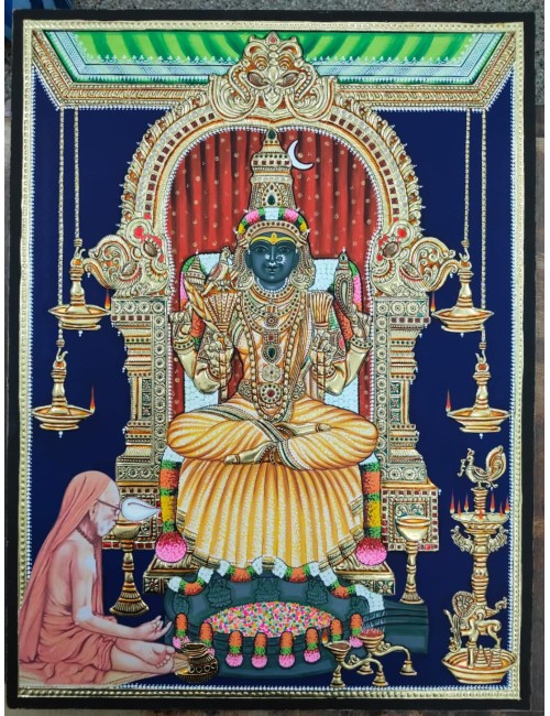 Kanchi Kamakshi with periyavar