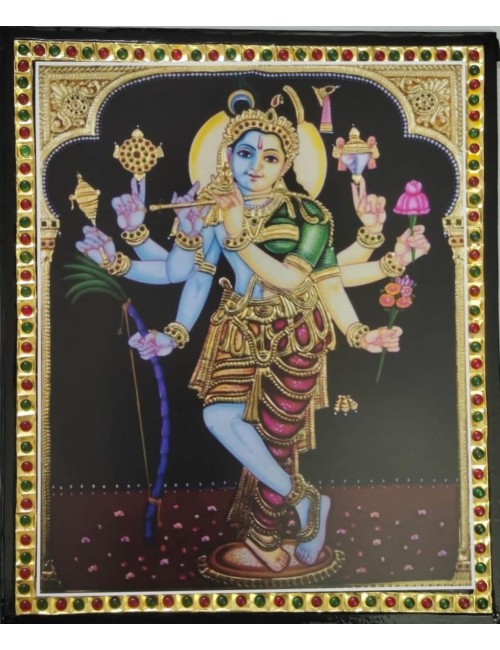 print Tanjore Sammohana Krishna