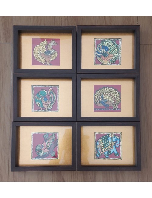 6x8 Tanjore Mounted Paintings