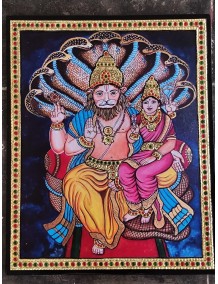 Print Tanjore Lakshmi Narasimmar