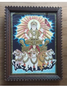 Lord Surya with 7 Horses