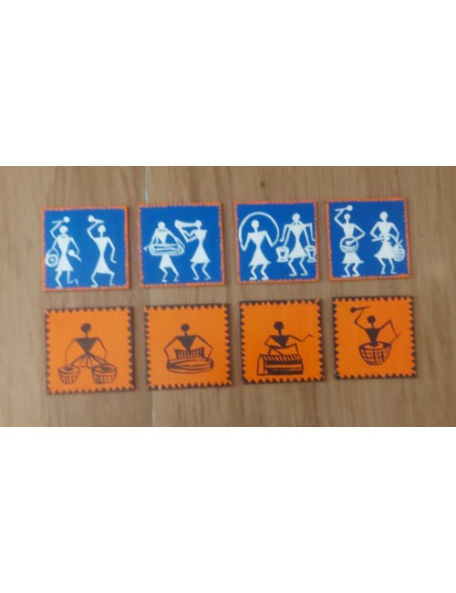 Warli Coasters