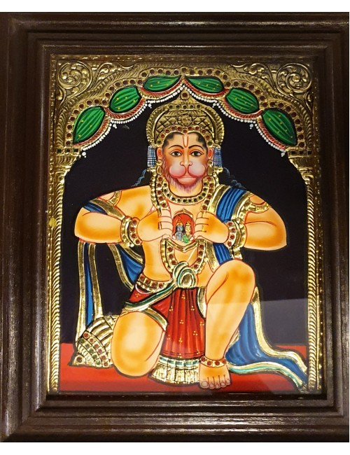 Anjaneya/Hanuman-Rama& Sita in his chest
