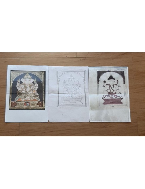  Kit line drawings-Sample Ganesha