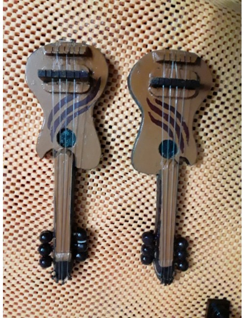 Wooden Instrument Guitar-Miniature