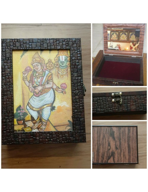 Customized Lakshmi Wooden box
