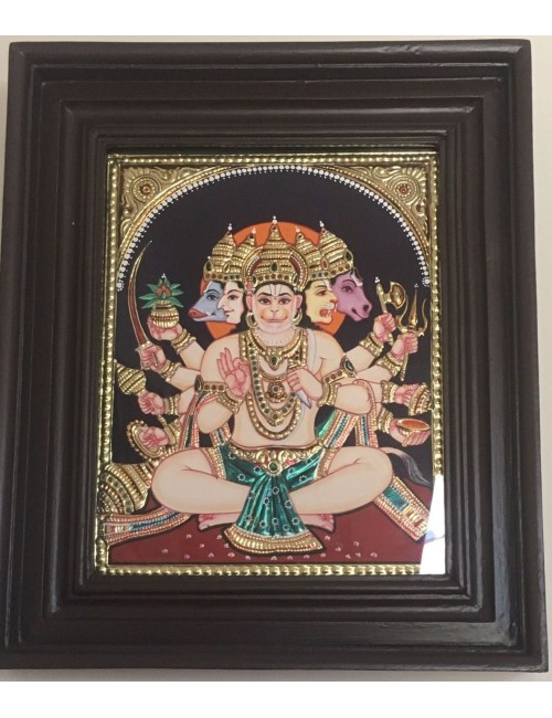 Pancha Mukha Anjaneya/Hanuman Sitting