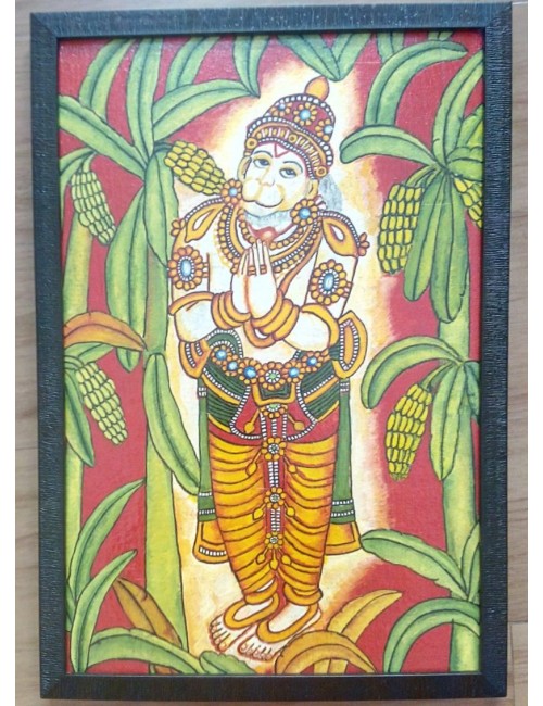 Kerala Mural Hanuman
